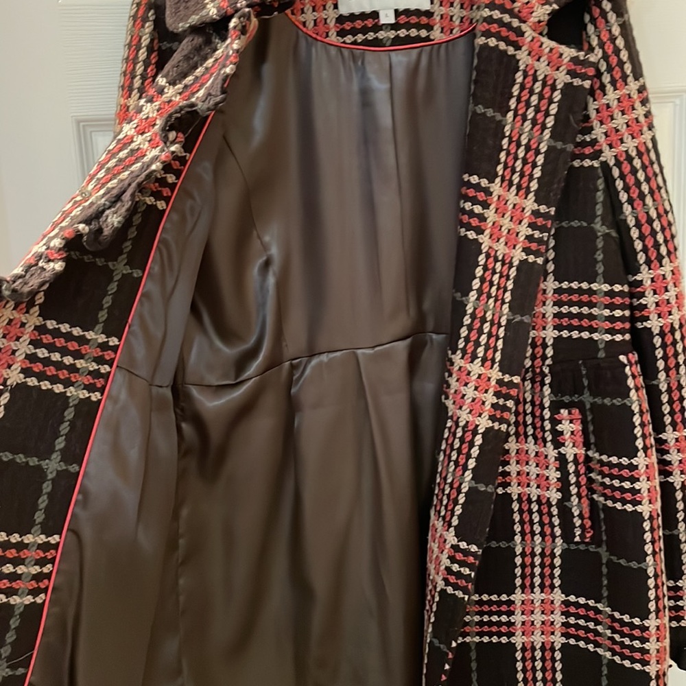 Steve Madden wool pea coat size large - Picture 4 of 8